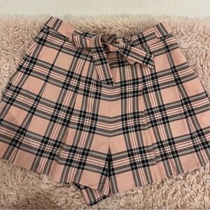 WANTED- Sunday Best Plaid Pink and Black Skirt/skort